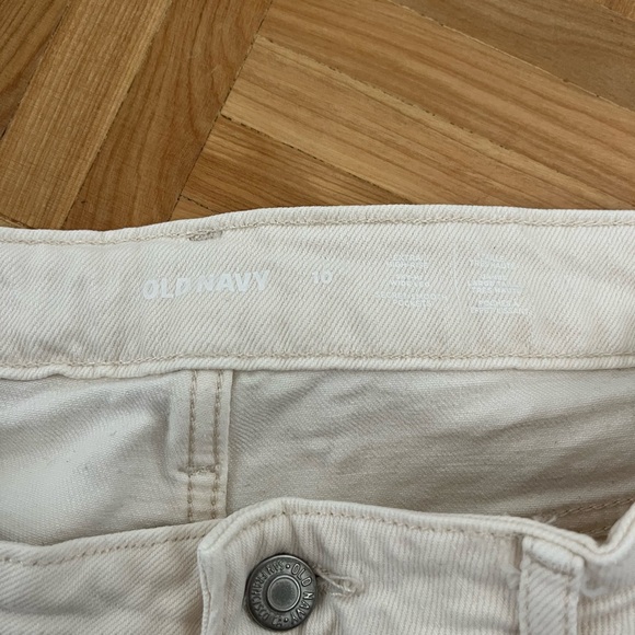 Old Navy Cream Wide-Leg Pants - Picture 3 of 3